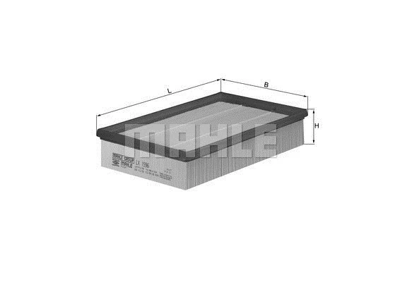 Filtro de aire MAGNETI MARELLI 154068323800 · Nissan Navara / Frontier 2005–act.
