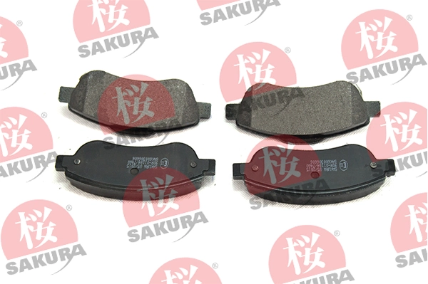 Juego de pastillas de freno SAKURA 600-30-6606 · Honda CR-V 2007–act.
